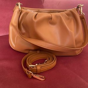 Urban Expressions tan shoulder crossbody